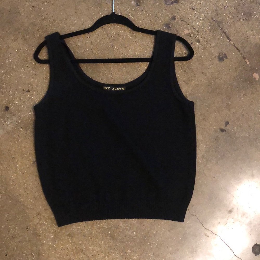 St. John’s Crop Knit Tank